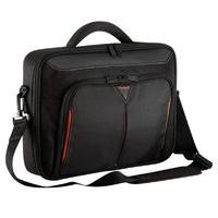 Targus Classic+ Clamshell Case For Laptops up to 14.1" - Black / Red