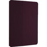 Targus iPad FlipView Ultra Twill/Pearlised PU thin stand case with single hand flip for viewing/typing in Purple - THD03902EU