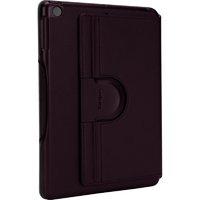 Targus iPad Versavu Faux Leather PU Case with 360 degree rotation, custom fit cradle and grooves for varying viewing/typing in Purple - THZ19602EU
