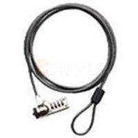 targus defcon cl security cable lock black nickel 21m