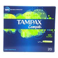 Tampax Compak Applicator Super 20 Pack
