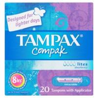 Tampax Compak Srps Lites 20