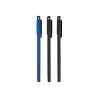 targus disposable pack of 3 stylus blackblue