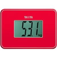 tanita hd 386 super compact multi purpose digital weighing scale red