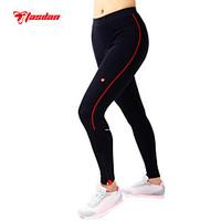 TASDAN Cycling Pants Women\'s Bike Pants/Trousers/Overtrousers Tights Padded Shorts/ChamoisBreathable Quick Dry 3D Pad Reflective Strips