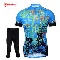 tasdan cycling jersey with tights mens short sleeve bike shorts jersey ...