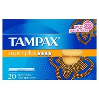 Tampax® Super Plus Tampons with Applicator x 20