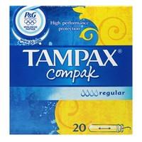 tampax compak regular tampons 20 tampons