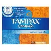 Tampax Compak Super Plus Tampons 20 tampons