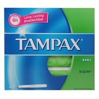 Tampax Super Tampons 20 tampons