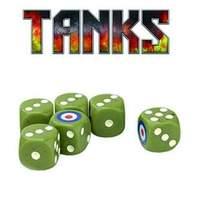 Tanks: British Dice Set (6) Board Game