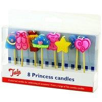 tala princess candles pink