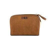 Tanned Genuine Leather Travel Bag - Personalised