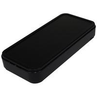 takachi chh801nbk 80 series slim plastic enclosure black 75x35x12