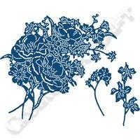 Tattered Lace Magical Midnight Botanical Watercolours Handpicked Die with Complementary Die 404596