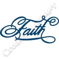 Tattered Lace Faith Die 367816