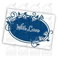 Tattered Lace Starlight With Love Plaque Die 329616