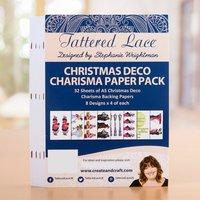Tattered Lace Art Deco Christmas Charisma Paper Pack 406536