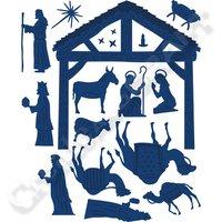 Tattered Lace Nativity Dies 347600