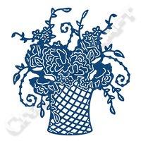 Tattered Lace Floral Vase Die 373574