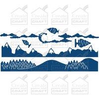 Tattered Lace Winter Forest Die 346745