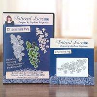 Tattered Lace Charisma Ivy Die with Click Print GO CD ROM Multibuy 347625