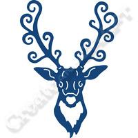 Tattered Lace Stag Head Die 355820