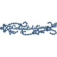 Tattered Lace Congratulations Swag Die 360997