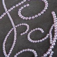 Tattered Lace Lilac Flourish Self Adhesive Pearls 352261