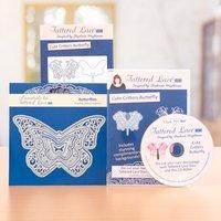 Tattered Lace Essential Butterfly Die Set and Cute Critters Charisma Butterfly Die with CD ROM 389106
