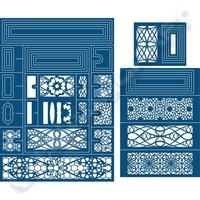Tattered Lace Concertina Card Die Set 400124