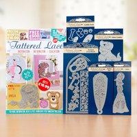 Tattered Lace 12 Month Magazine Subscription, 20 Pounds Worth of Credit and Over 100 Pounds Worth of Tattered Lace Dies 407099