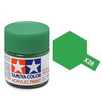 Tamiya 10ml X-28 Park Green Acrylic Paint