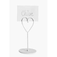 table place setting stand white