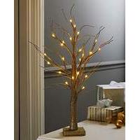 Table Top LED Glitter Tree