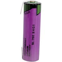 Tadiran Batteries SL-760/T, AA Size 2200mAh Lithium Battery Cell 3...