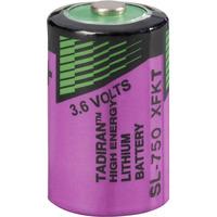 Tadiran Batteries SL-750/S 1/2 AA Size 1100mAh Lithium Battery Cel...