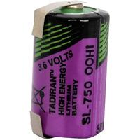Tadiran Batteries SL-750T 1/2 AA Size 1100mAh Lithium Battery Cell...