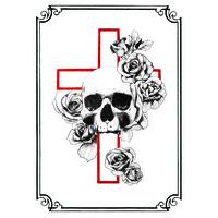 tarot print death by gemma compton