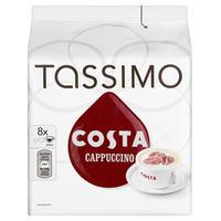 Tassimo Costa Cappuccino Coffee Pods 8 Serving