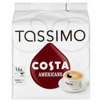 Tassimo Costa Americano Coffee Pods 16 Pack