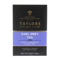 Taylors Earl Grey Tea 20 Tagged Teabags