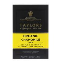 taylors organic chamomile 20 tagged teabags