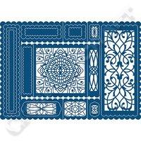 Tattered Lace Decorative Trifold Card Die 390980