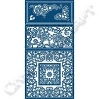 tattered lace ornamental easel card 401457