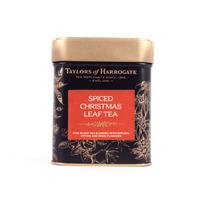 taylors spiced christmas loose tea caddy