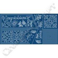 Tattered Lace Diamond Top Card Die 390671