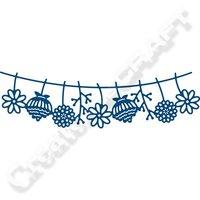 tattered lace flowers washing line die 400127