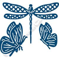 Tattered Lace Dragonfly and Butterfly Die Set 404166