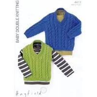 Tank and Sweater in Hayfield Baby DK (4413)